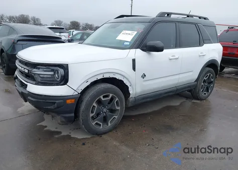 2024 Ford Bronco Sport Outer Banks из США, поврежденный, VIN 3FMCR9C69RRE89188